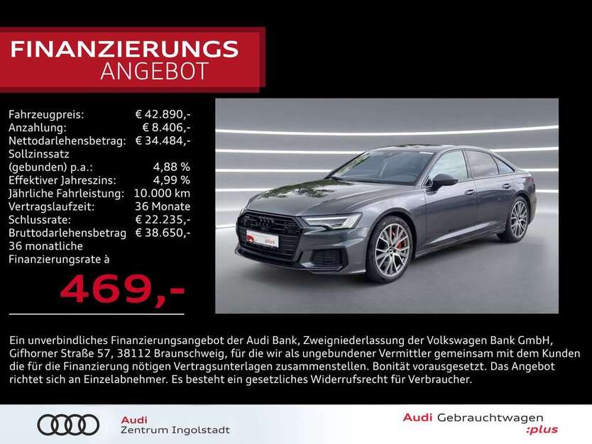 Audi A6 67.812 km 42.890 € Ingolstadt 85057