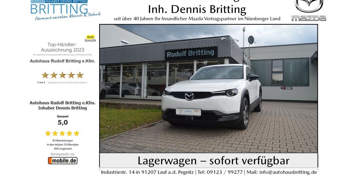 Mazda MX-30 26.000 km 17.490 &euro; Lauf 91207