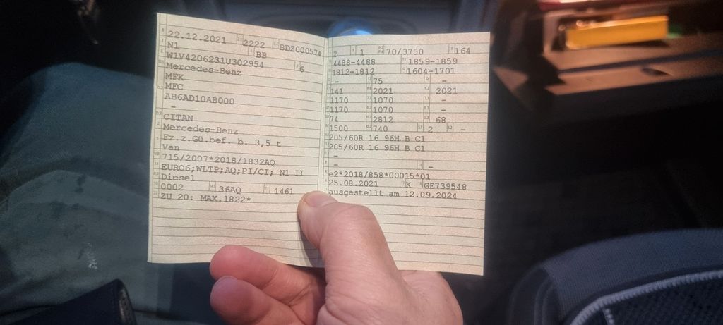 Mercedes-Benz Citan 47.500 km 16.900 &euro; Frankfurt am Main 60386