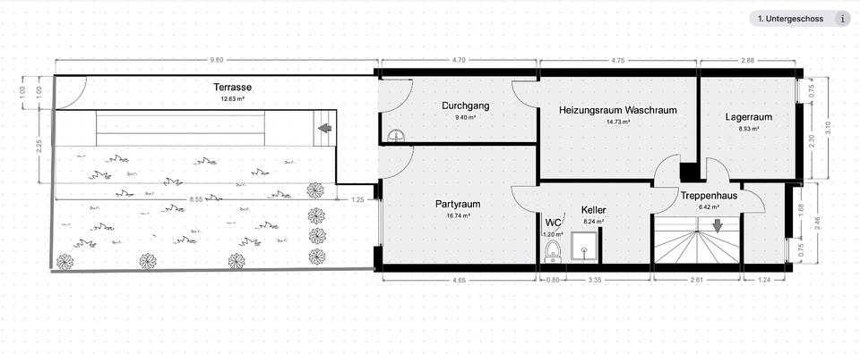 Reihenhaus Albbruck - 5 Zimmer, 113 m&sup2;, 259.000&euro; | Angebot:26099899