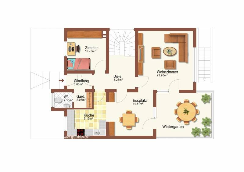 Einfamilienhaus Oestrich-Winkel Winkel - 6 Zimmer, 145 m&sup2;, 649.000&euro; | Angebot:26143230