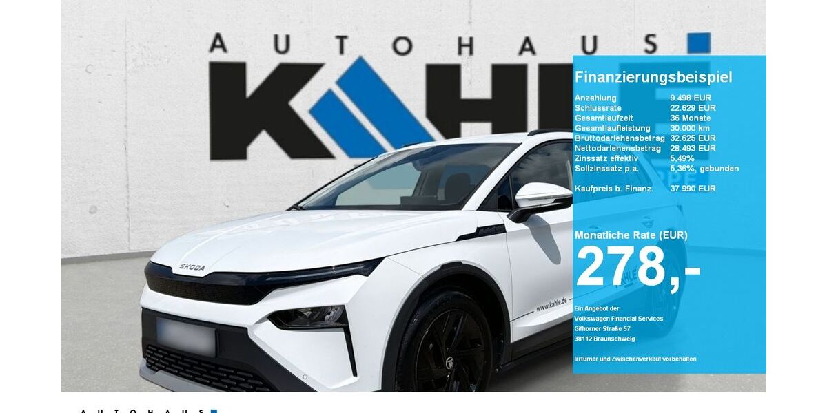 Skoda Elroq 5.000 km 37.990 &euro; Stadthagen 31655