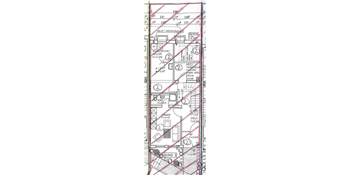 Reihenhaus Frickenhausen am Main - 5 Zimmer, 133 m&sup2;, 1.400&euro; | Angebot:25165664