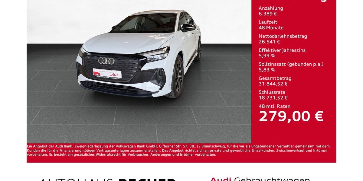Audi Q4 e-tron 83.465 km 32.930 &euro; Wesel 46485