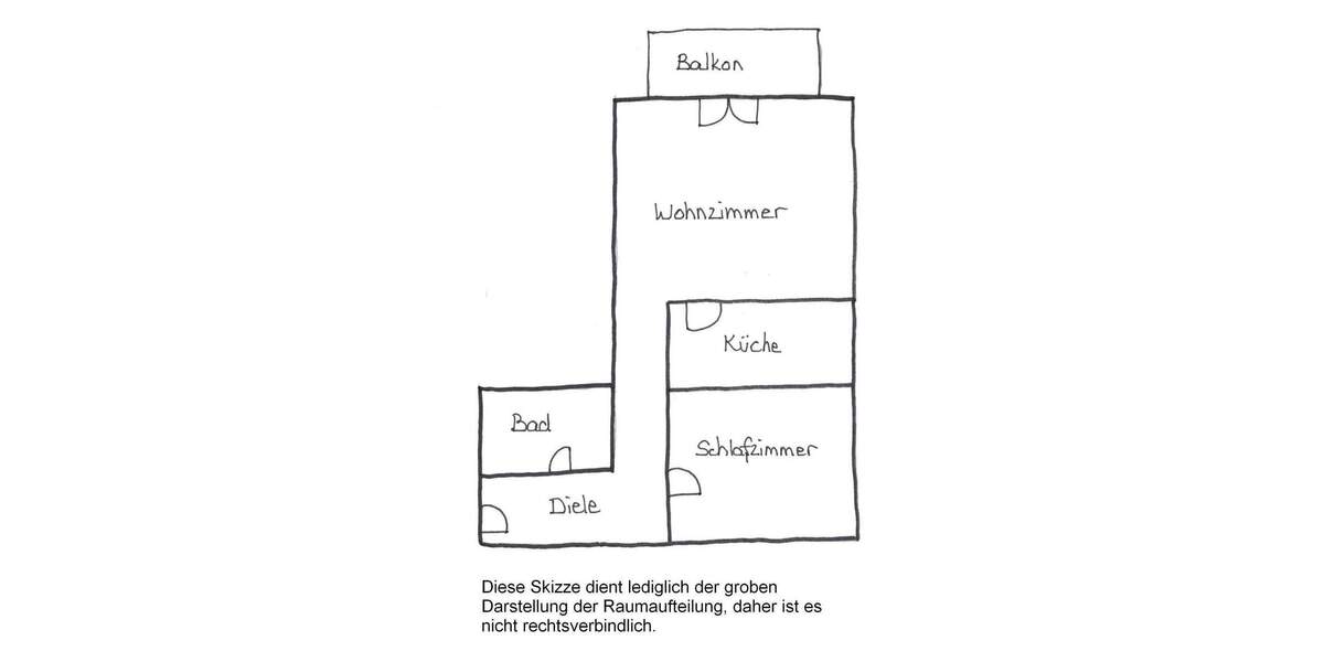 Etagenwohnung Düsseldorf Derendorf - 2 Zimmer, 61 m&sup2;, 670&euro; | Angebot:25566240