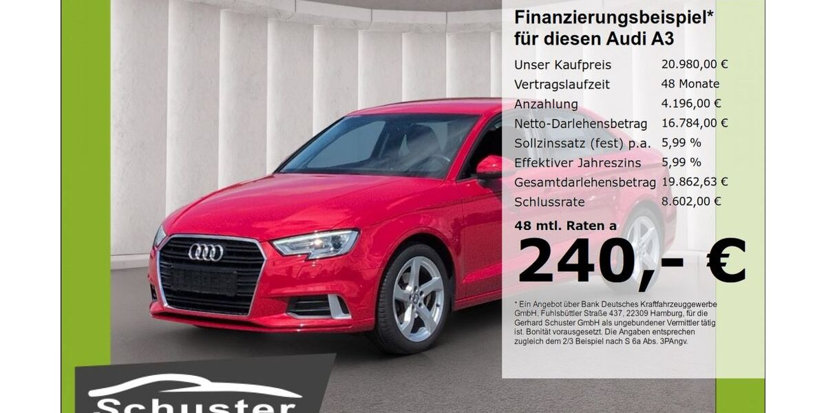 Audi A3 44.083 km 20.980 &euro; Ruhstorf 94099