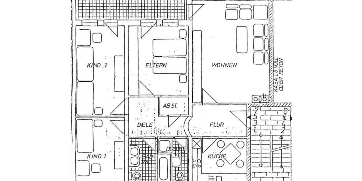 Etagenwohnung Gochsheim - 4 Zimmer, 105 m&sup2;, 285.000&euro; | Angebot:25922383