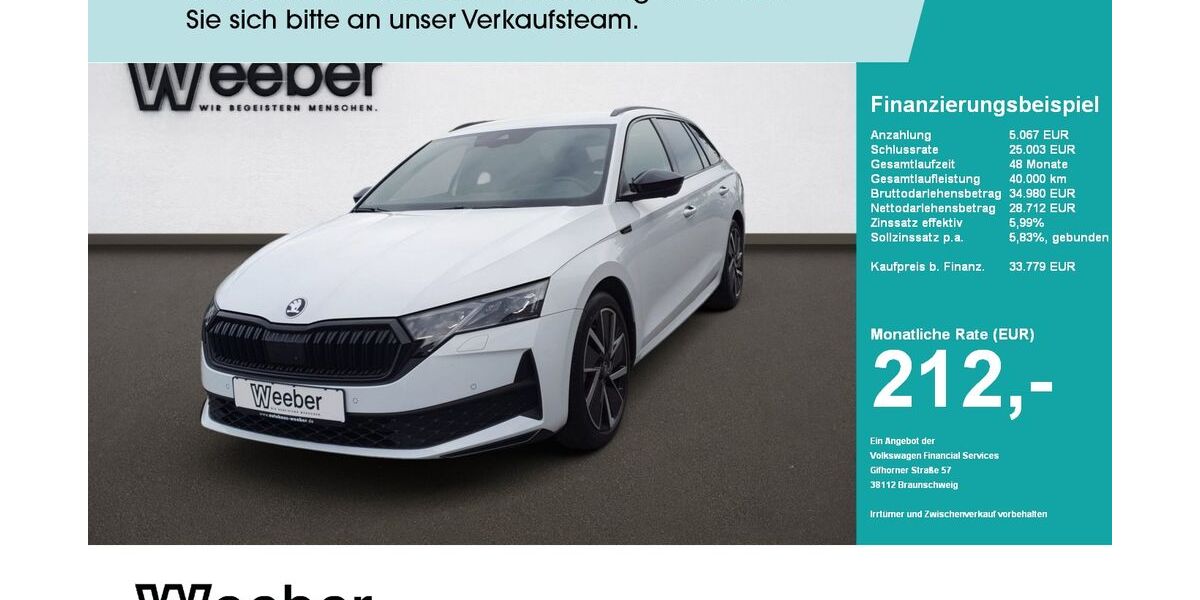 Skoda Octavia 14.921 km 33.679 &euro; Calw 75365