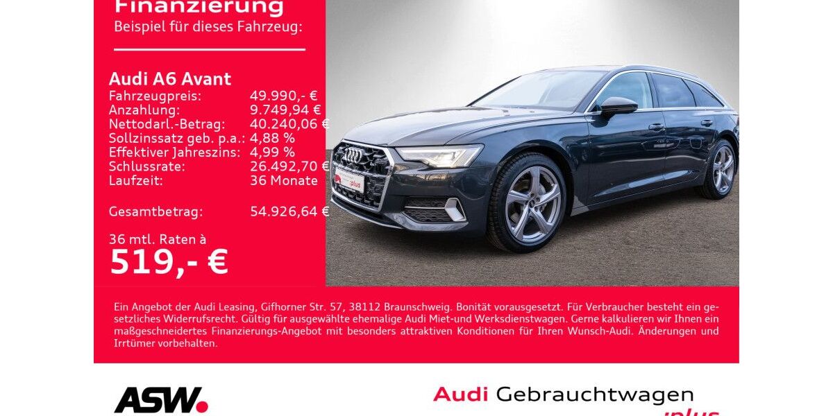 Audi A6 20.000 km 49.990 &euro; Heilbronn 74074
