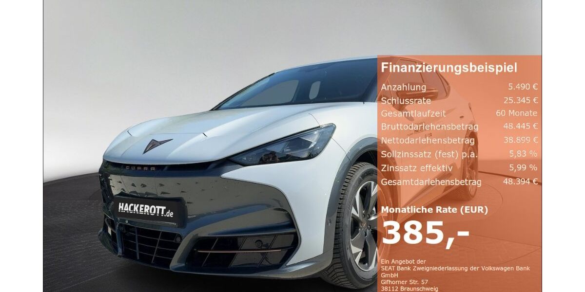 Cupra Tavascan 1.890 km 42.690 &euro; Hannover 30165