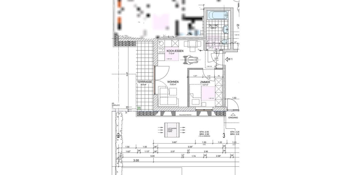 Terrassenwohnung Möckmühl - 2 Zimmer, 43 m&sup2;, 202.500&euro; | Angebot:24592266