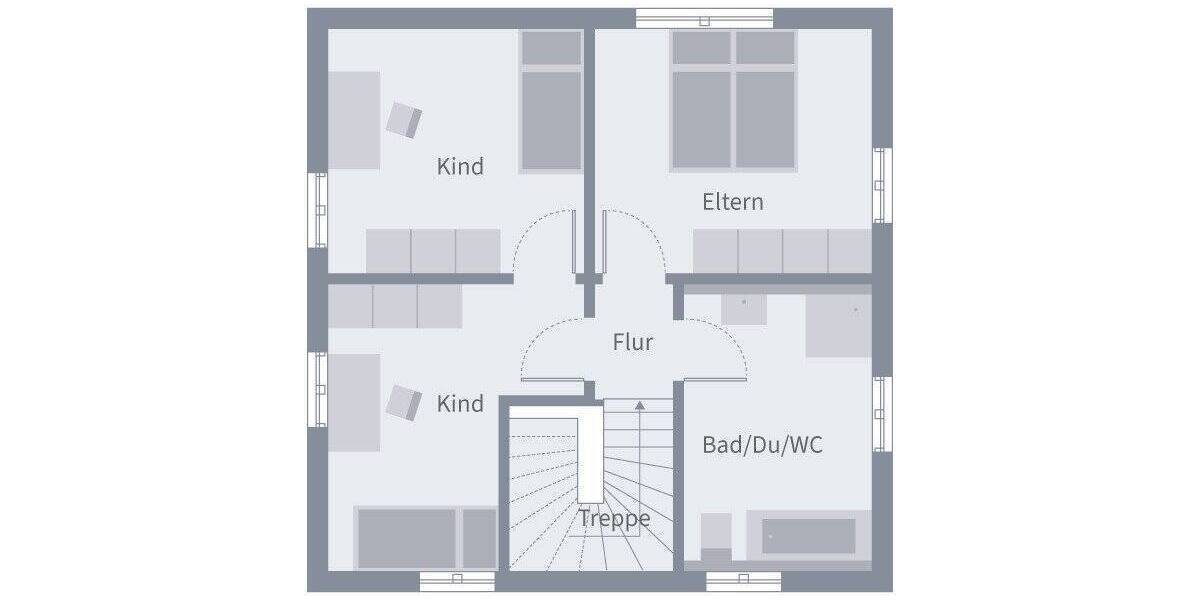 Einfamilienhaus Keidelheim - 3 Zimmer, 107 m&sup2;, 375.850&euro; | Angebot:26703107