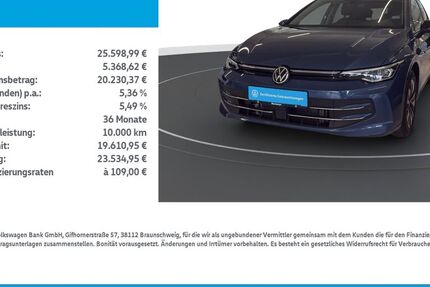 VW Golf 25.308 km 25.599 &euro; Nordhausen 99734