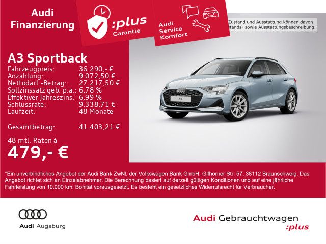 Audi A3 8.100 km 36.290 € Gersthofen 86368