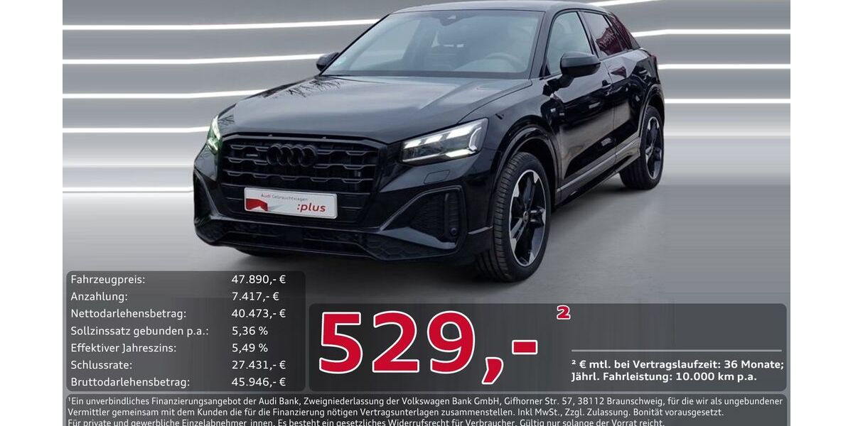 Audi Q2 6.500 km 47.890 &euro; Ingolstadt 85057