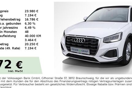 Audi Q2 83.700 km 23.980 &euro; Höchstadt an der Aisch 91315