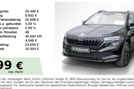 Skoda Karoq 63.250 km 29.440 &euro; Nürnberg 90431