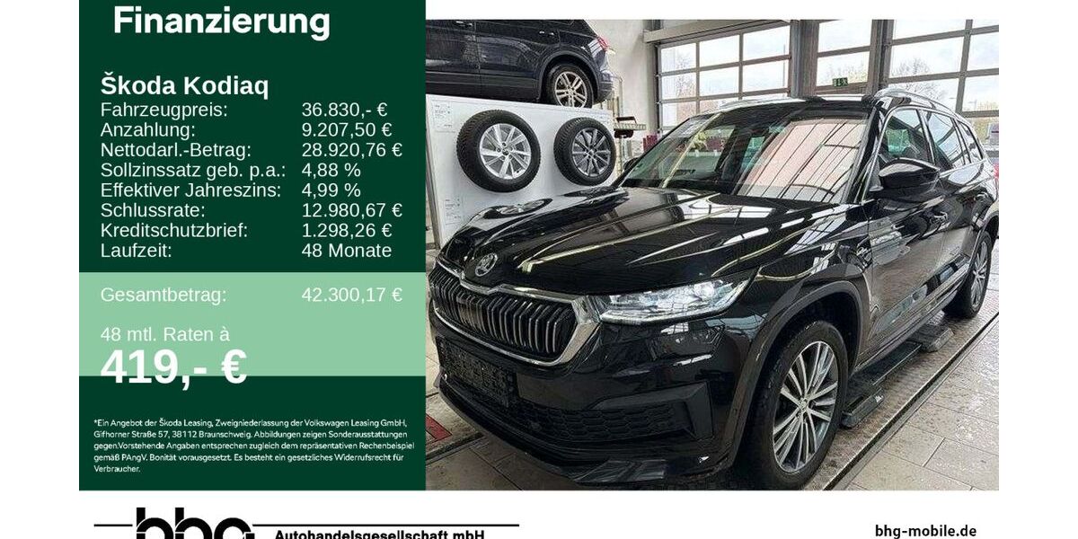 Skoda Kodiaq 82.231 km 36.830 &euro; Lörrach 79540