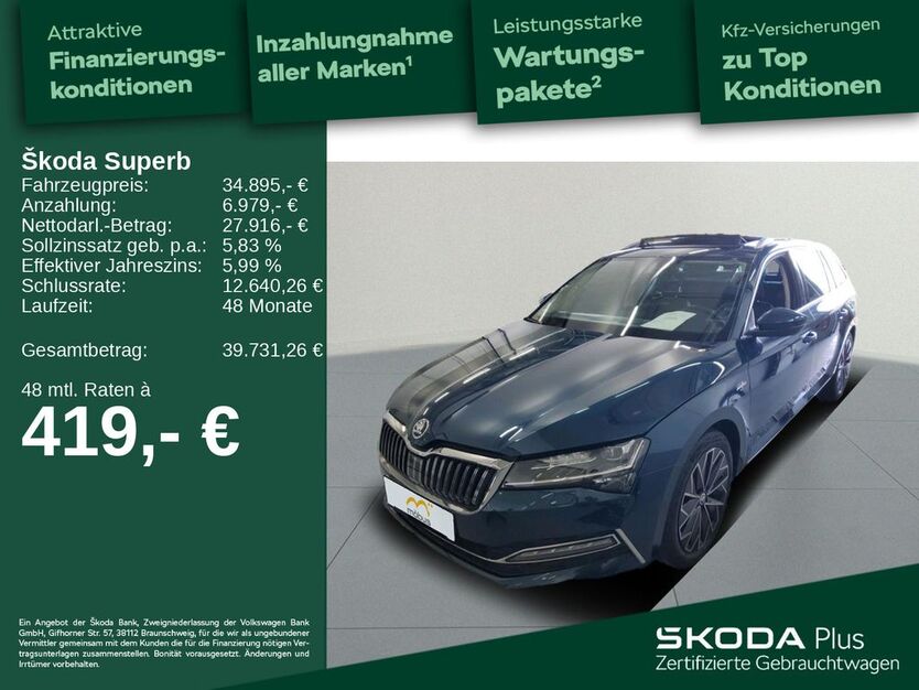 Skoda Superb 56.353 km 33.995 € Berlin 13088