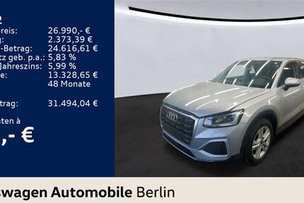 Audi Q2 31.333 km 26.990 &euro; Berlin 10587