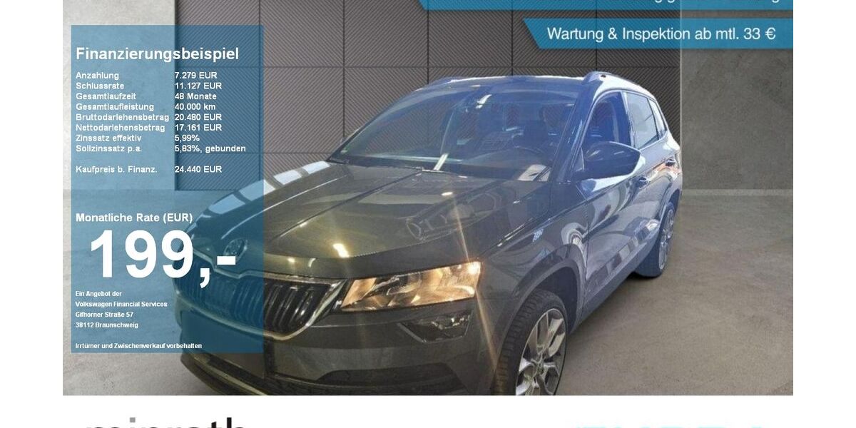 Skoda Karoq 47.051 km 23.190 &euro; Moers 47441