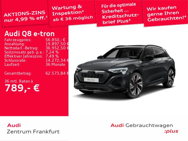 Audi Q8 e-tron 49.845 km 56.850 &euro; Frankfurt am Main 60326
