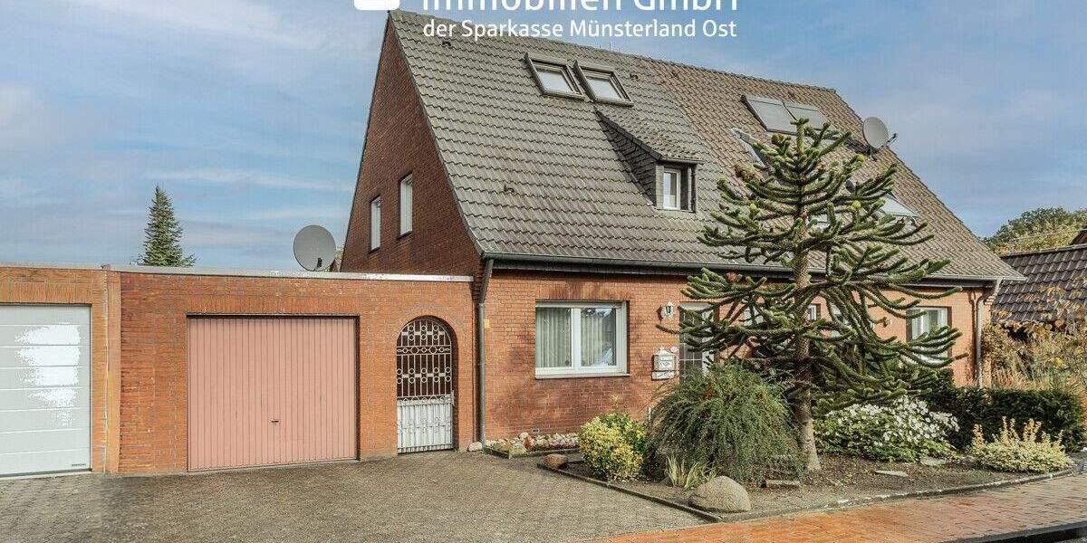 Doppelhaushälfte Münster Hiltrup - 3 Zimmer, 90 m&sup2;, 425.000&euro; | Angebot:23421475