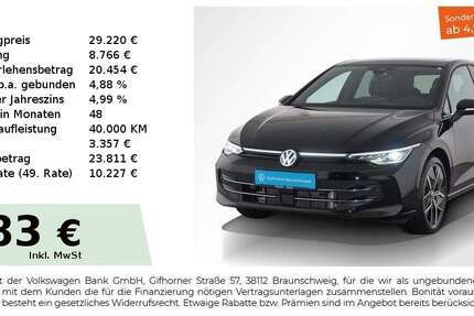 VW Golf 11.450 km 29.220 &euro; Nürnberg 90441