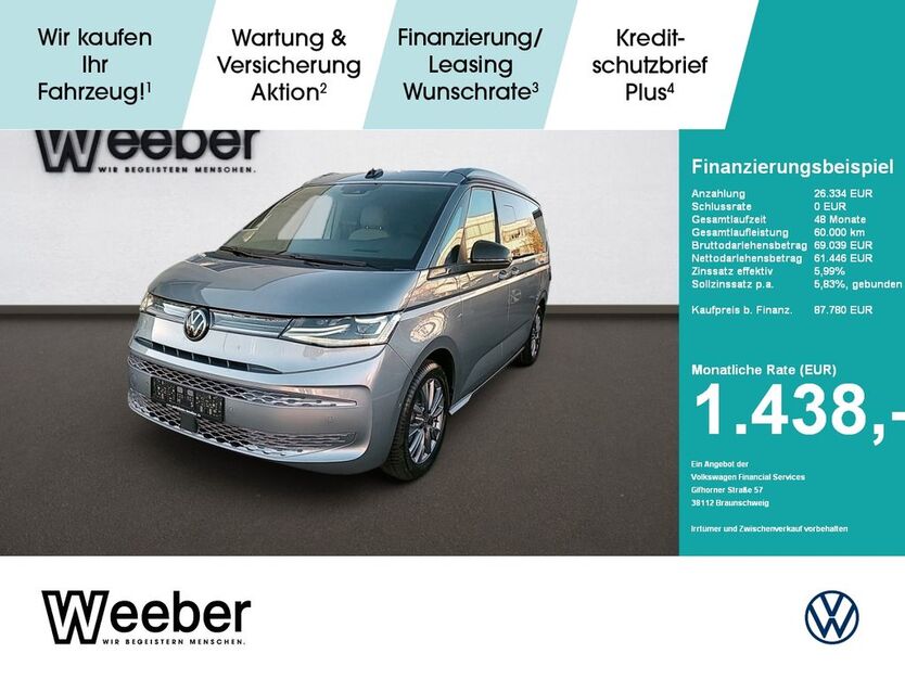 VW T7 California 1.015 km 77.870 € Weil der Stadt 71263