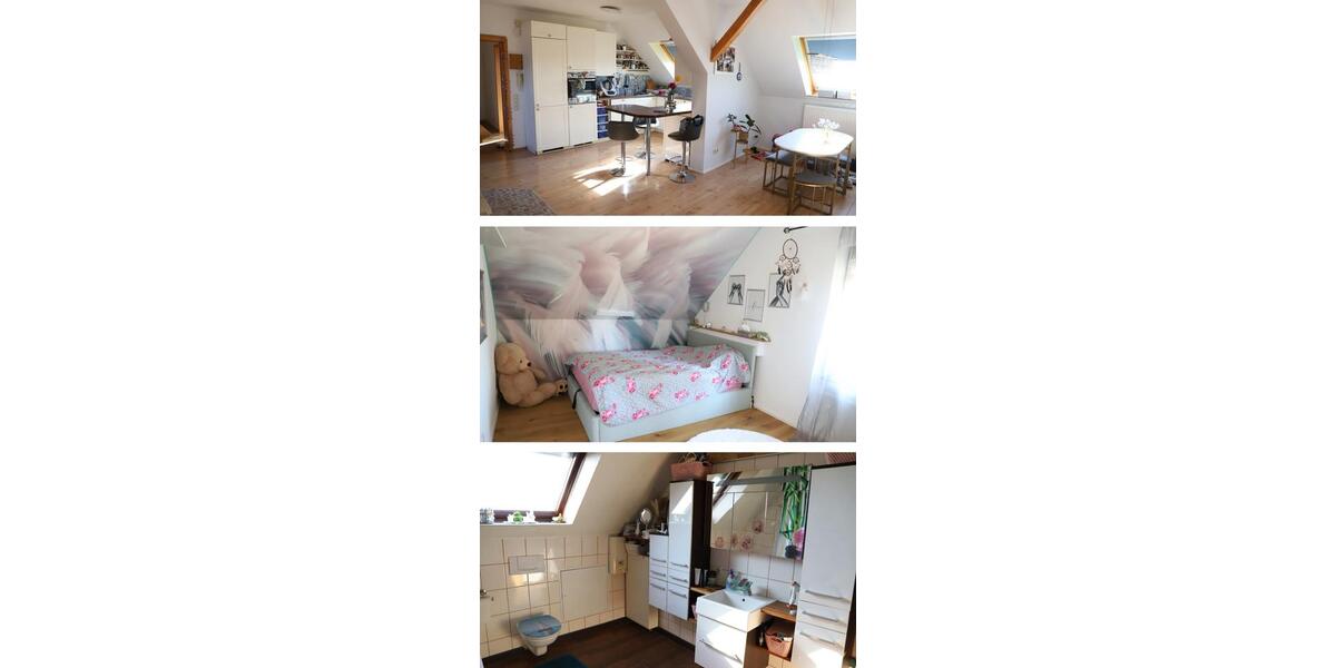 Dachgeschoßwohnung Oberkirch - 3.5 Zimmer, 93 m&sup2;, 200.000&euro; | Angebot:26591810