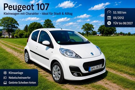 Peugeot 107 53.100 km 3.190 &euro; Grünbach 08223