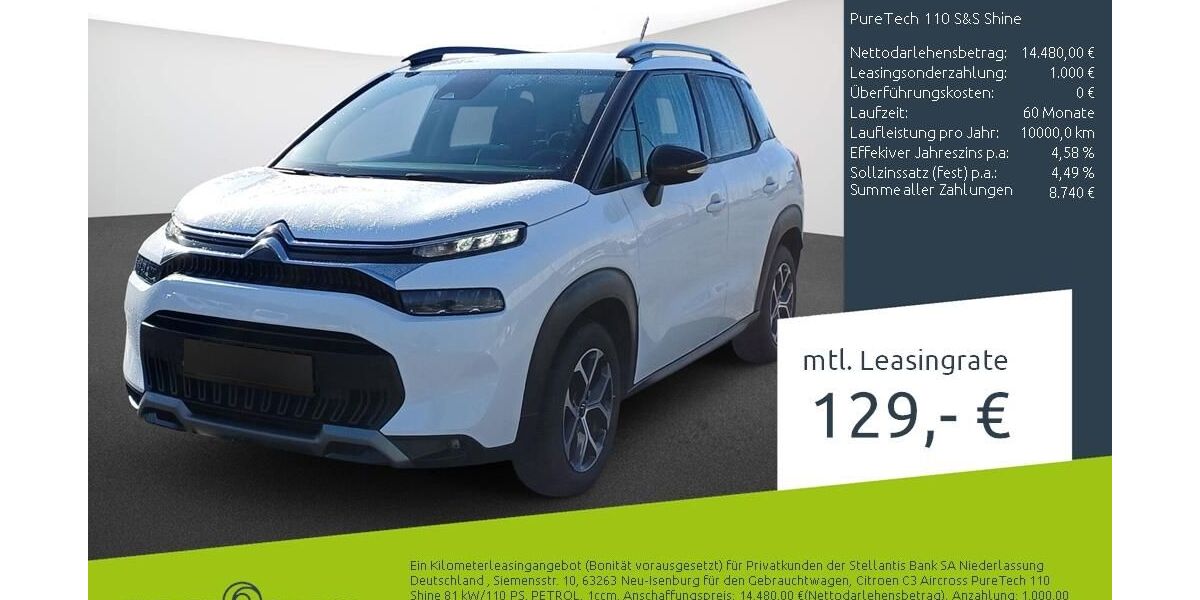 Citroen C3 Aircross 16.517 km 15.230 &euro; Borken 46325