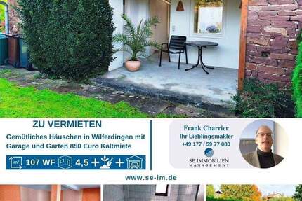 Gemütliches Häuschen für 2-3 Personen in Wilferdingen! 4 zimmer