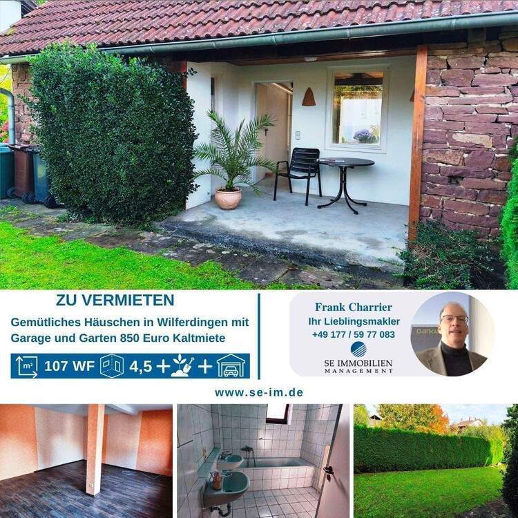 Gemütliches Häuschen für 2-3 Personen in Wilferdingen! 4 zimmer