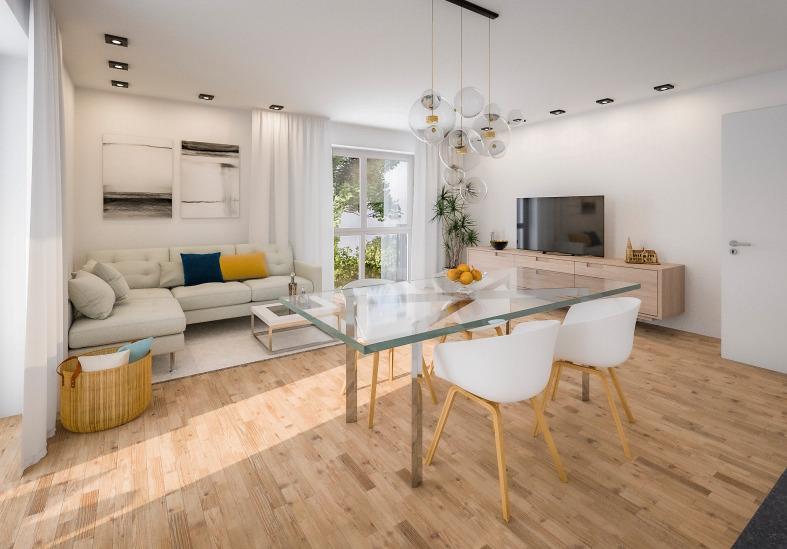 Etagenwohnung Nabburg Wiesmühle - 3 Zimmer, 91 m&sup2;, 384.500&euro; | Angebot:25336153