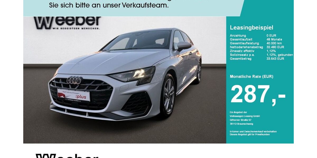 Audi A3 27.278 km 31.680 &euro; Weil der Stadt 71263