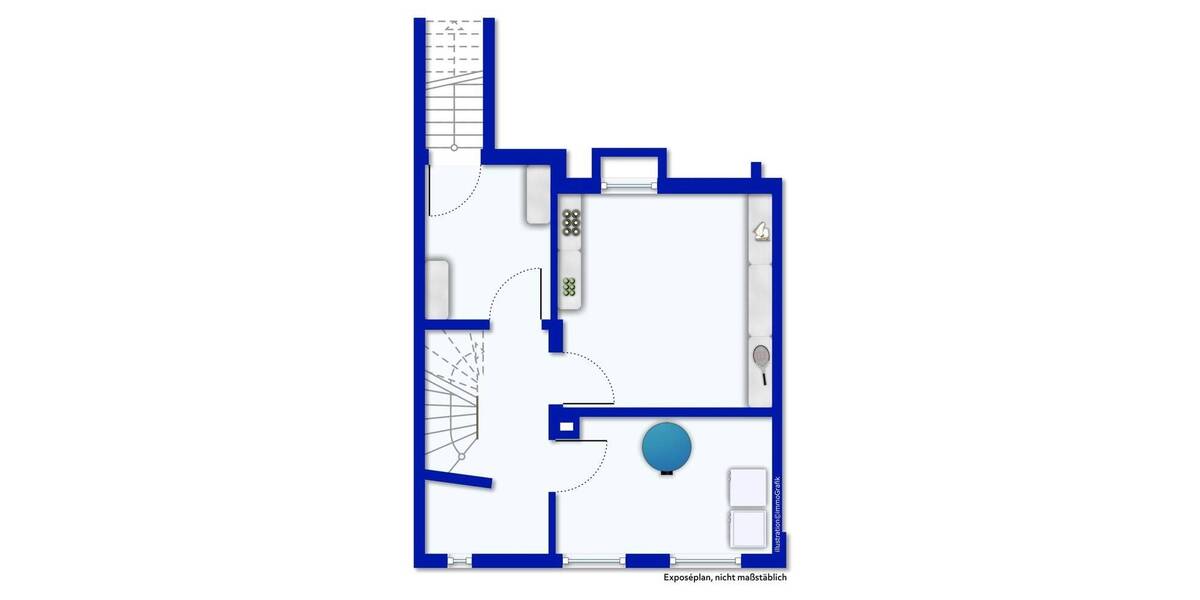 Reihenendhaus Giengen - 4 Zimmer, 82 m&sup2;, 168.000&euro; | Angebot:26247296