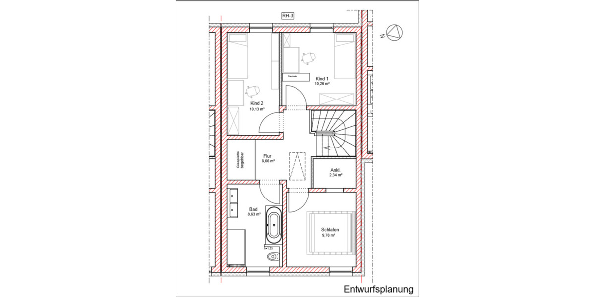Reihenhaus Magdeburg Lemsdorf - 4 Zimmer, 101 m&sup2;, 353.500&euro; | Angebot:25640580