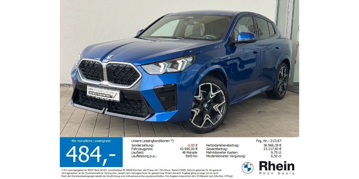 BMW X2 25.997 km 41.990 &euro; Salz 97616