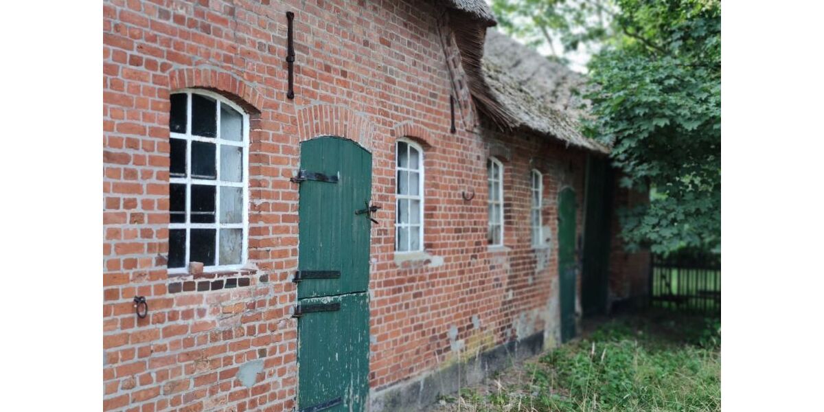 Provisionsfrei* Denkmalgeschütztes Reetdachhaus von 1865 - großes Grundstück & Ausbaupotenzial - Bauernhaus, Landhaus Seeth | Angebot:27030546