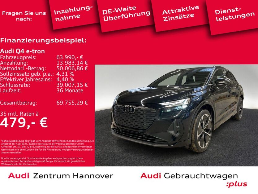 Audi Q4 e-tron 9.999 km 52.900 € Hannover 30179