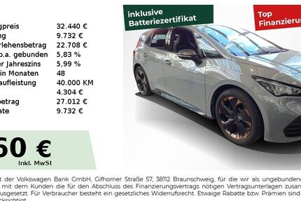 Cupra Born 10.450 km 32.440 &euro; Nürnberg 90441