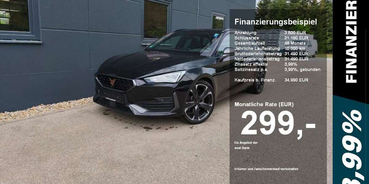 Cupra Leon 20.710 km 34.990 &euro; Riedenburg 93339