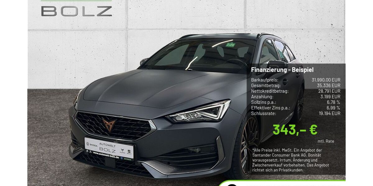 Cupra Leon 70.235 km 31.990 &euro; Pulheim-Brauweiler 50259