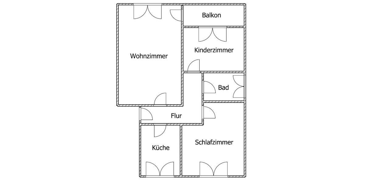 Erdgeschoßwohnung Düsseldorf Stadtbezirk 6 - 3 Zimmer, 70 m&sup2;, 885&euro; | Angebot:26607918