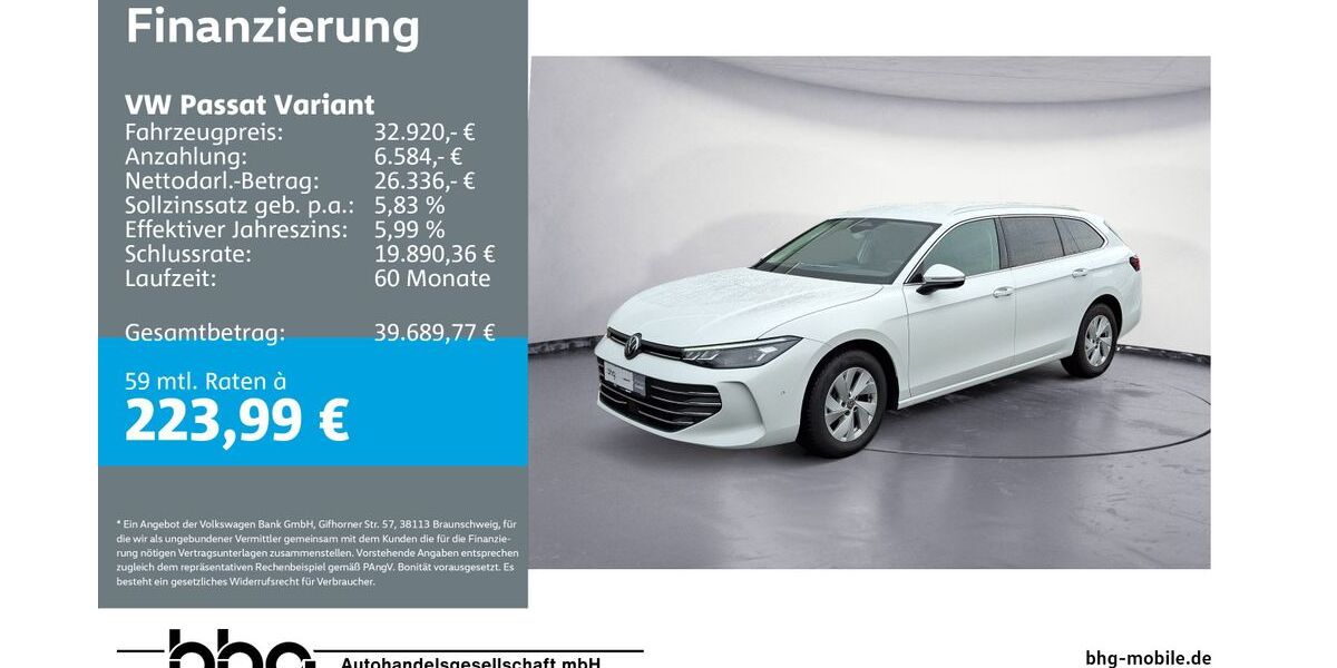 VW Passat 15.374 km 32.920 &euro; Metzingen 72555