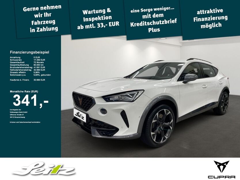 Cupra Formentor 15.200 km 32.699 € Kempten 87437