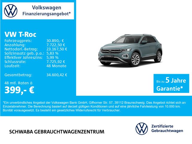 VW T-Roc 5.108 km 30.890 &euro; Gersthofen 86368
