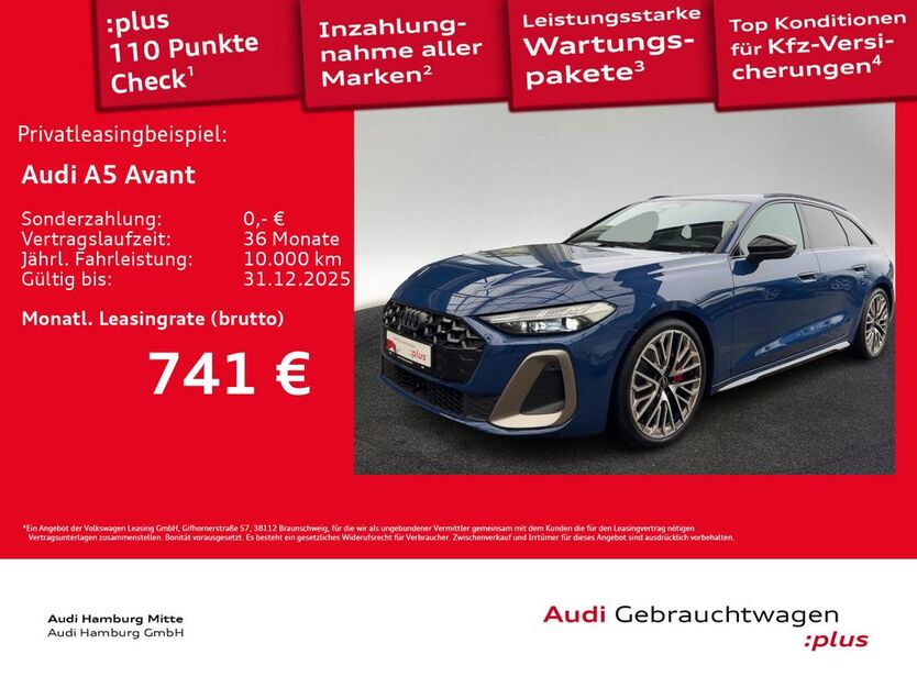 Audi A5 5.559 km 64.411 € Hamburg 22529