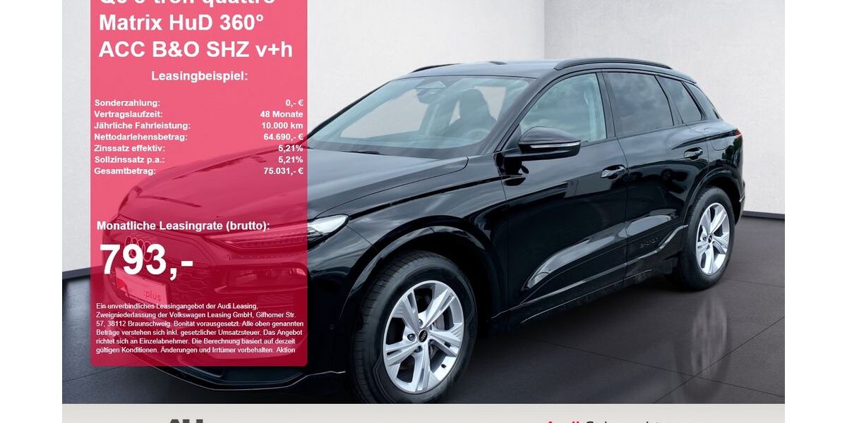 Audi Q6 e-tron 23.845 km 64.618 &euro; Goslar 38644